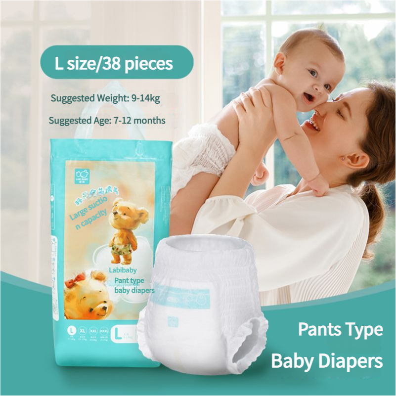 Labi Baby Pants Type Baby Diapers LXEK115904