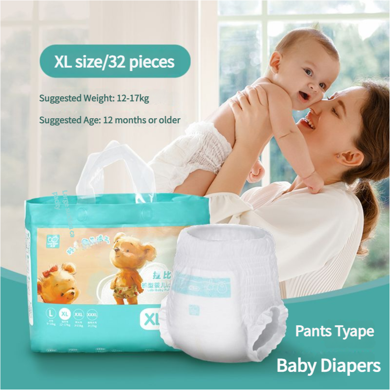 Labi Baby Pants Type Baby Diapers LXEK115904