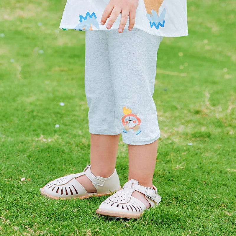 Summer Baby Casual Pants for Boys Girls Cartoon Cute Leggings Girls Versatile Pants 1-4 Year Old Kids Clothing Children Pants