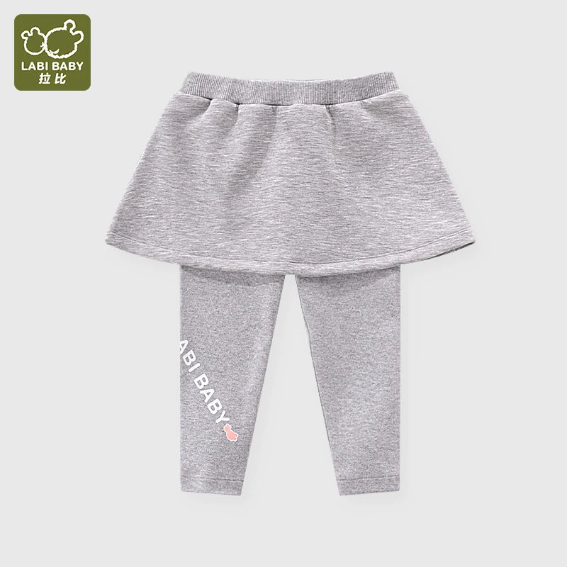 Spring And Autumn 1-6 Year Old Girl Leggings Casual And Versatile Skirts Outdoor Sports Skirts And Pants Children Clothes Girl