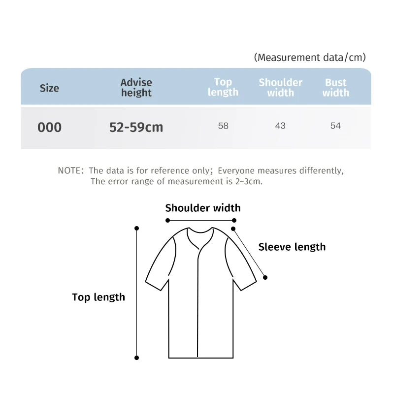 LABI BABY Summer Short Sleeve Sleeping Bags Baby Girls Boys Sleepwear Infant Sleepsuits Toddler Bodysuit Kids Sleeping Jumpsuit