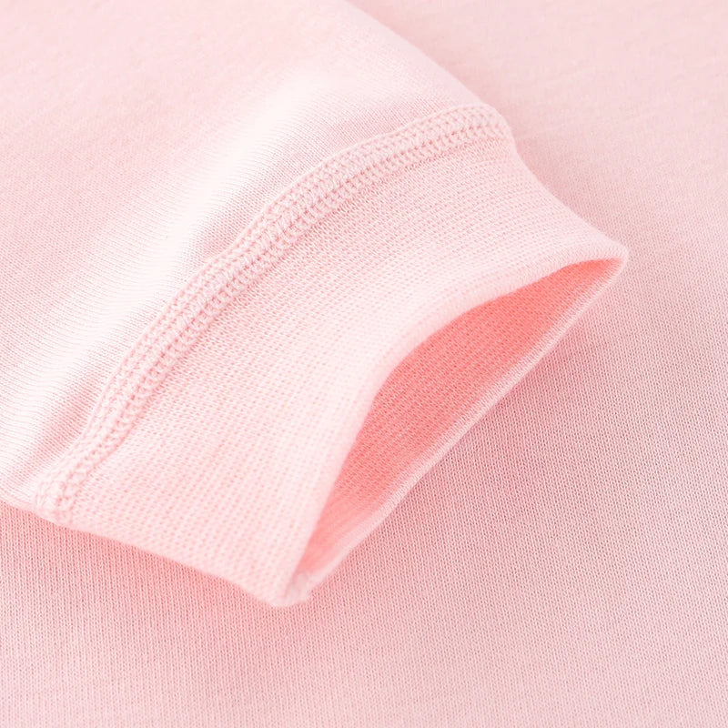 LABI BABY Children's Long Sleeve Cotton Pajamas Sets Tops and Pants Sleepwear Nightwear Kids Clothing Girls Boys
