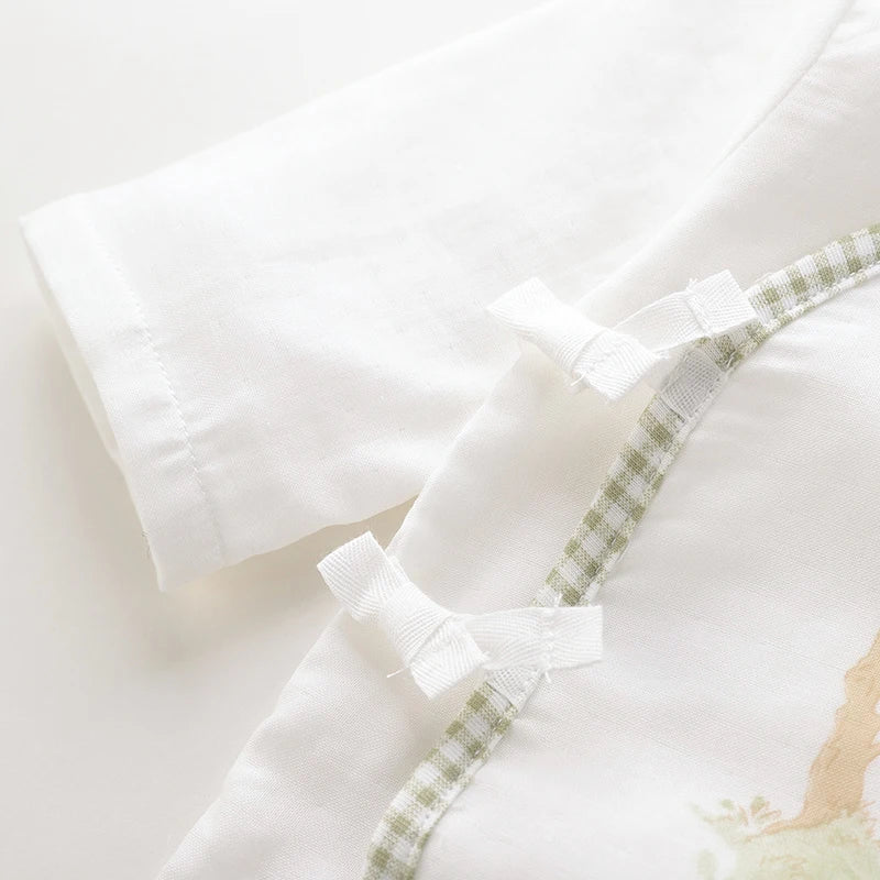 LABI BABY Skin friendly Infant Clothes Set Long Sleeve Plaid Print Top Pant Set Baby Spring Autumn Clothes Toddler Newborn Wear