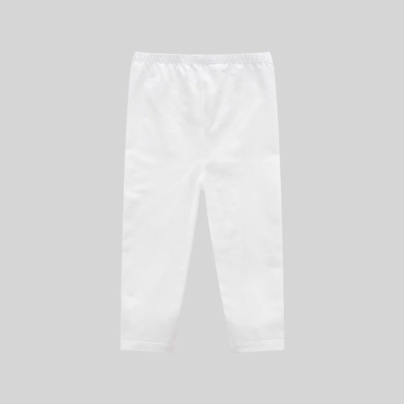 LABI BABY 1-4 Years Kids Elastic Leggings for Girls Children Spring Autumn Indoor Outdoor Casual Pants Toddler Trousers Clothes