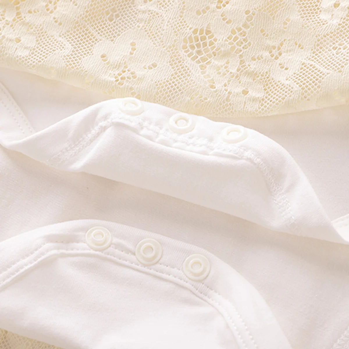 LABI BABY Girls Lace Romper Dress Newborn Princess Dress Infant Floral Mesh Bodysuit Summer Toddler Suspenders Lace Dresses