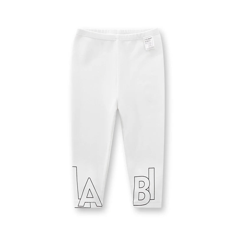 LABI BABY Girls Long Pants Autumn Warm Kids Leggings Children Sports Trousers Elastic Waist Soft Baby Pants Outdoor Indoor Pant