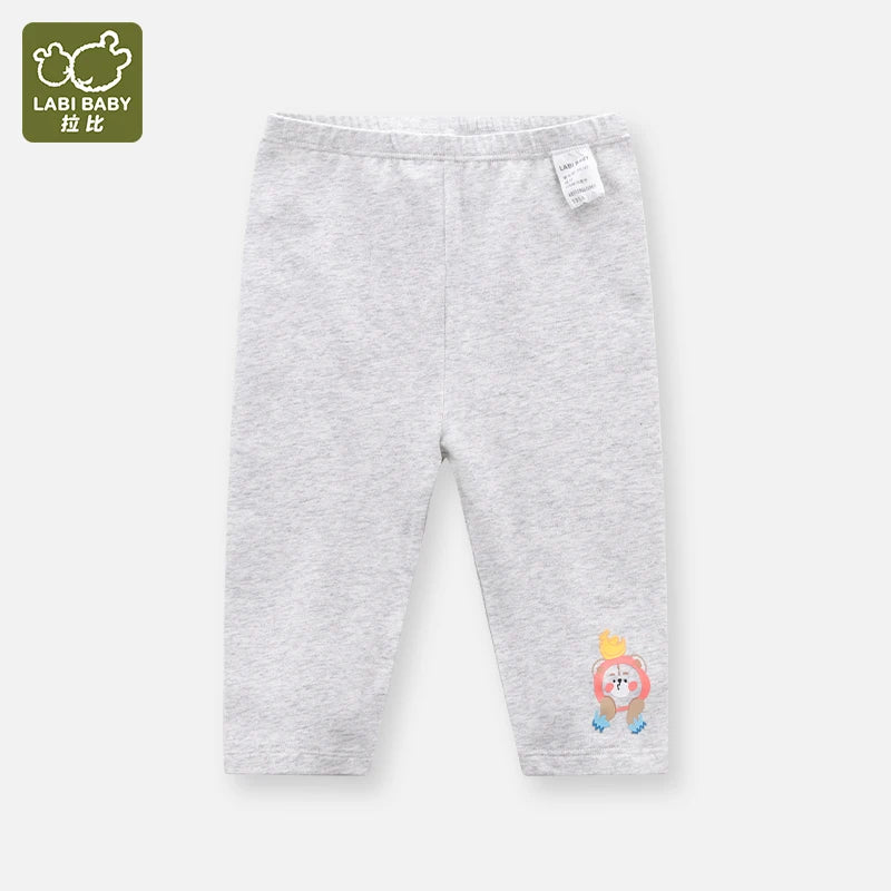 Summer Baby Casual Pants for Boys Girls Cartoon Cute Leggings Girls Versatile Pants 1-4 Year Old Kids Clothing Children Pants