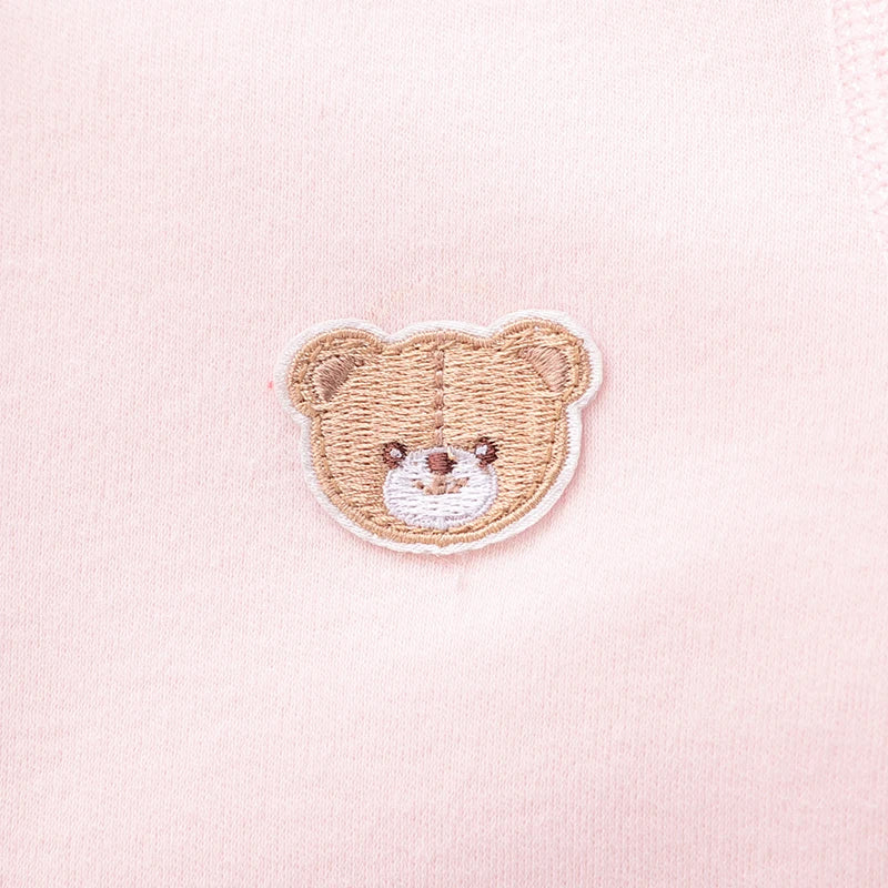 Baby Girls Pure Cotton Jumpsuit 6-24 Months Newborn Solid Color Bodysuits Spring and Autumn Girls' One-pieces