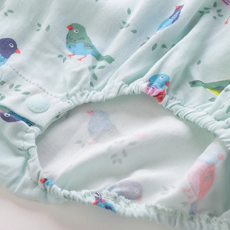 LABI BABY Summer Rompers Sleeveless Cotton Bodysuit for Girls Infant Jumpsuit Toddler Baby Clothes Colorful Newborn Kid Clothing