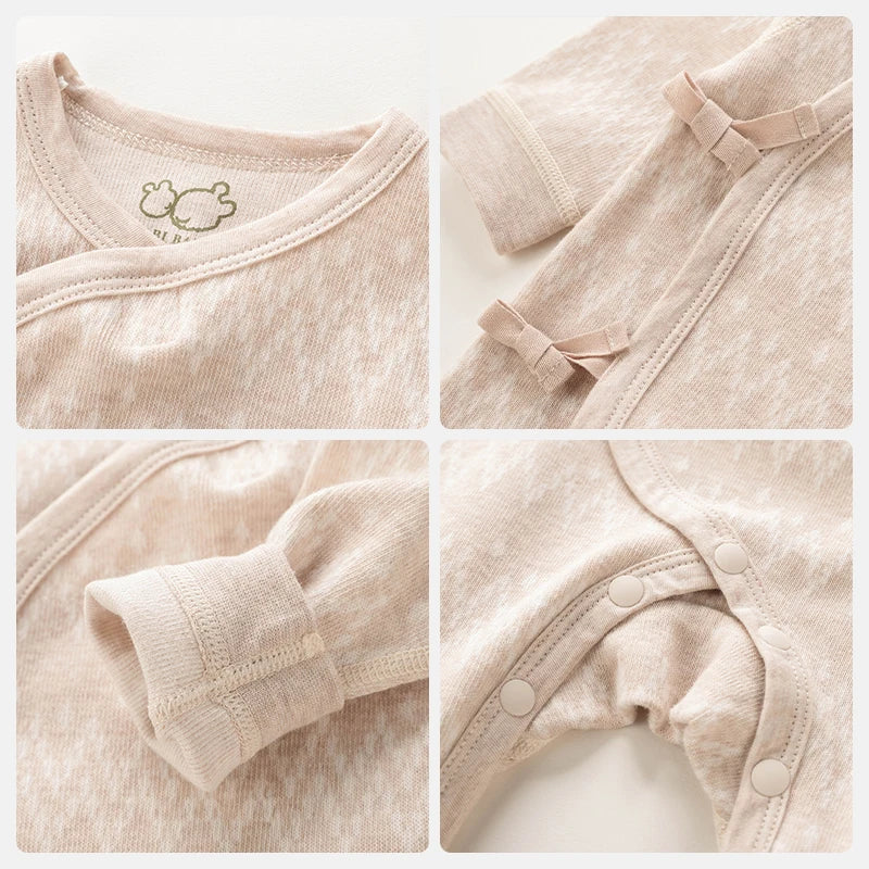 LABI BABY Romper Boys Girls Baby Bodysuit Infant Long Sleeve Cotton Onesie Newborn Toddler Soft Clothing Kids Baby Clothes
