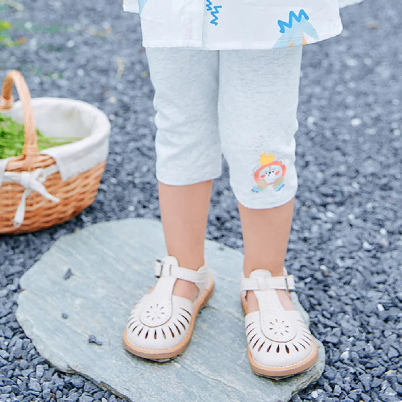 Summer Baby Casual Pants for Boys Girls Cartoon Cute Leggings Girls Versatile Pants 1-4 Year Old Kids Clothing Children Pants