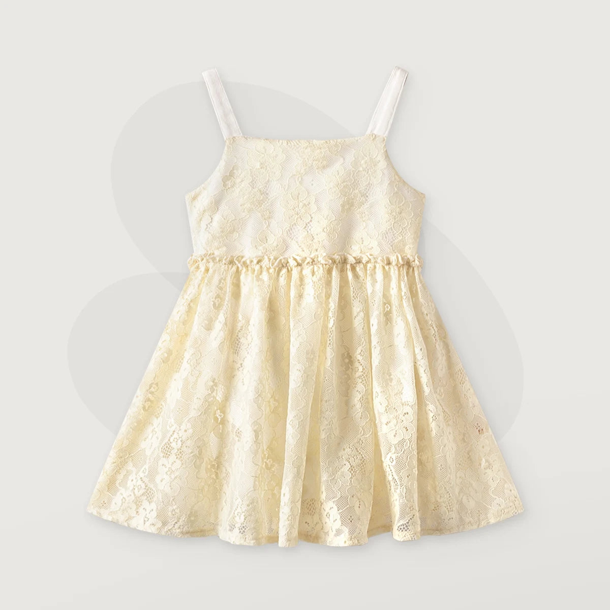 LABI BABY Girls Lace Romper Dress Newborn Princess Dress Infant Floral Mesh Bodysuit Summer Toddler Suspenders Lace Dresses