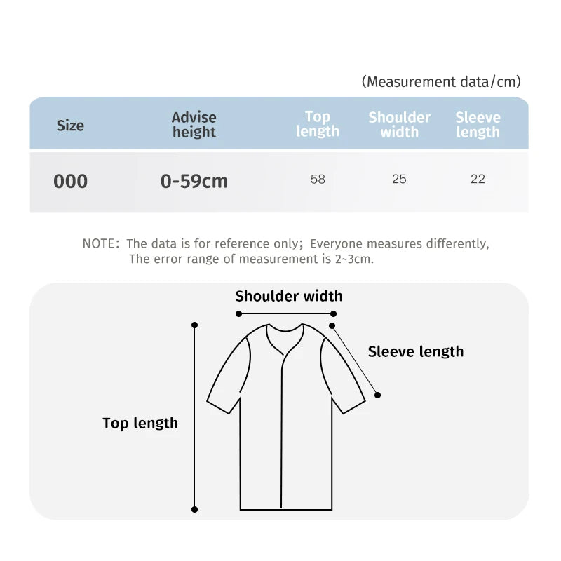 LABI BABY Summer Thin Sleeping Bags for Infant Grils Boys Sleepwear Newborn Sleepsuits Toddler Jumpsuit Kids Sleeping Bodysuit