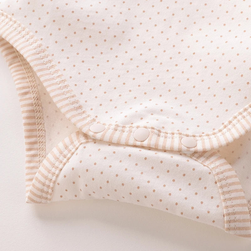 LABI BABY Newborn Baby Boys Cotton Rompers Clothes Summer Infant Kids Short Sleeve Round neck Jumpsuits Baby Bodysuits Clothing