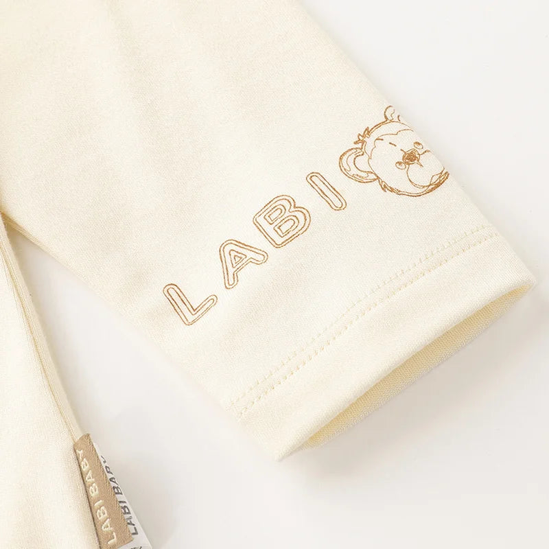 LABI BABY High Collar Tops Long Sleeve Autumn T-shirt Casual Undershirt for Boys Girls Toddlers Top Baby Clothes Child Clothing