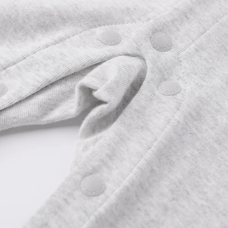 Spring Autumn Pure Cotton Long Sleeved Jumpsuit 0-3 Years Baby Bodysuit Toddler Onesie Baby Romper Infant Children Clothing