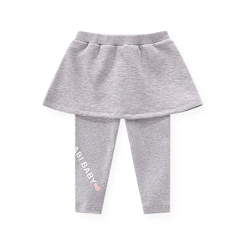 Spring And Autumn 1-6 Year Old Girl Leggings Casual And Versatile Skirts Outdoor Sports Skirts And Pants Children Clothes Girl